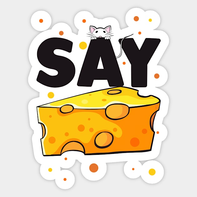 say cheese :D Sticker by gtee